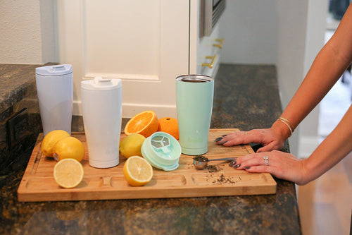 How to Brew Your Favorite Loose Leaf Teas with Bruetta’s Filter-Lid Tumbler